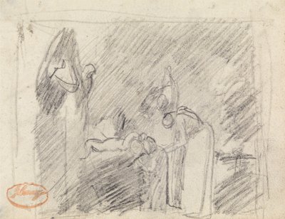 Figure Composition Study 42 by George Romney